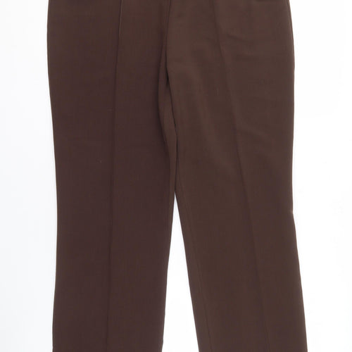 Sarah Hamilton Women's Brown Trousers Size 14