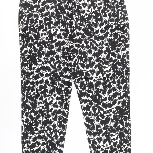 David Emanuel Women's Floral Ankle Trousers Size 14