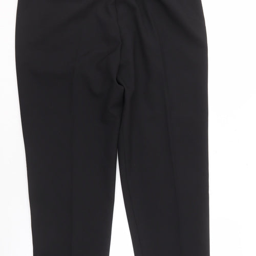 Sarah Hamilton Womens Black Trousers Size 14 Classic