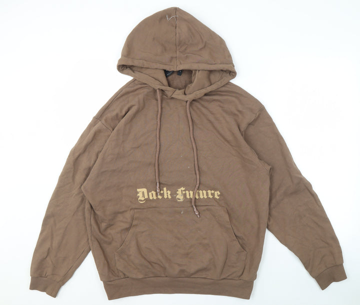 ASOS Men’s Brown Pullover Hoodie XS Gothic Style