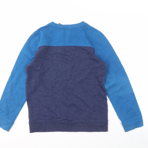 Lands' End Boys Blue Camouflage Sweatshirt 12-14 Years