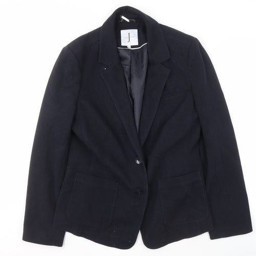 Jasper Conran Women's Black Blazer Size 16 Classic