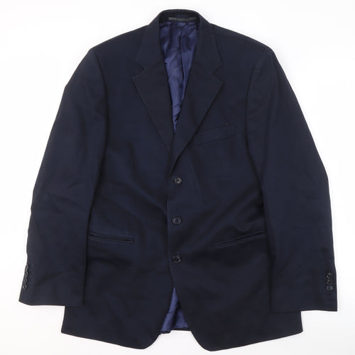 Charles Tyrwhitt Men's Blue Blazer Size 40