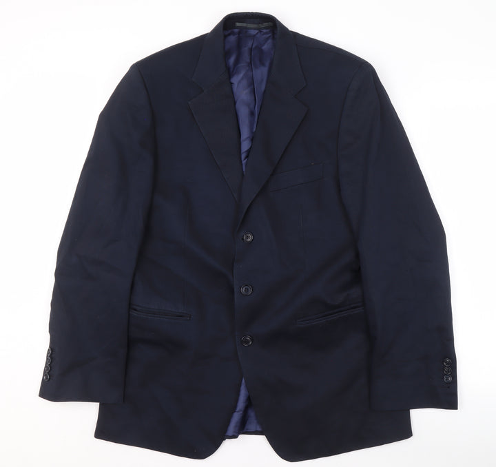 Charles Tyrwhitt Men's Blue Blazer Size 40