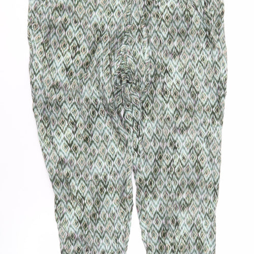 Hush Women's Multicoloured Cropped Trousers