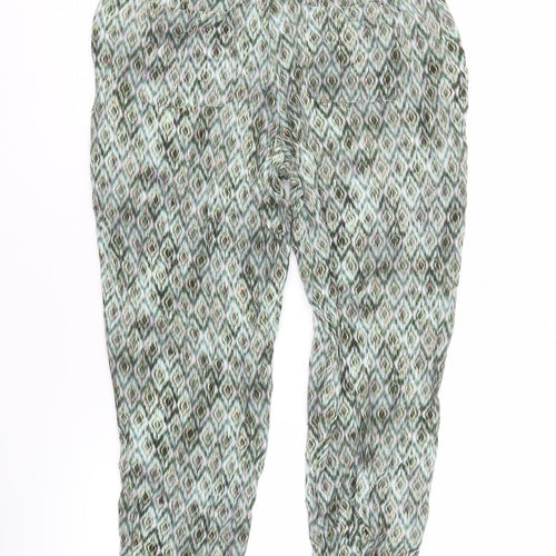 Hush Women's Multicoloured Cropped Trousers