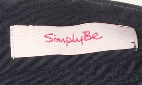 Simply Be Women's Blue Pencil Skirt Size 16