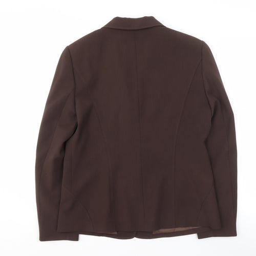 Gerry Weber Women's Brown Blazer, Size 10, Business Style