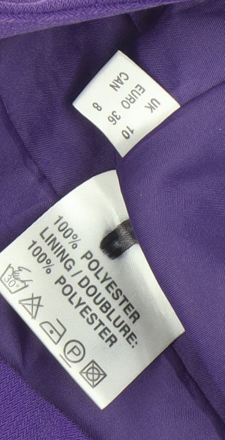 Jacques Vert Women's Purple Trumpet Skirt Size 12
