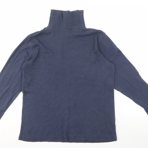 Cotton Traders Men’s Blue Long Sleeve Top L