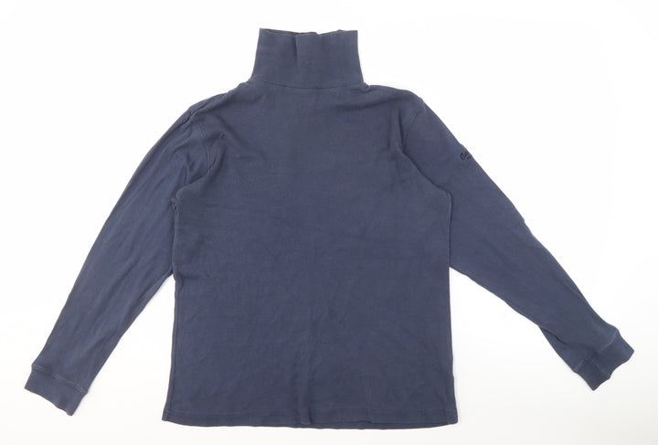 Cotton Traders Men’s Blue Long Sleeve Top L