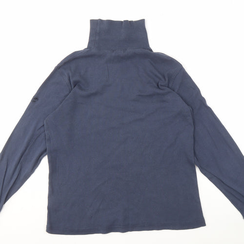 Cotton Traders Men’s Blue Long Sleeve Top L