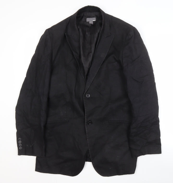 H&M Men's Black Blazer Size 40 Formal Wear