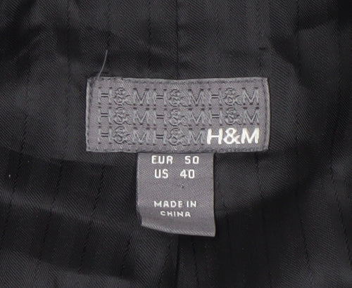 H&M Men's Black Blazer Size 40 Formal Wear