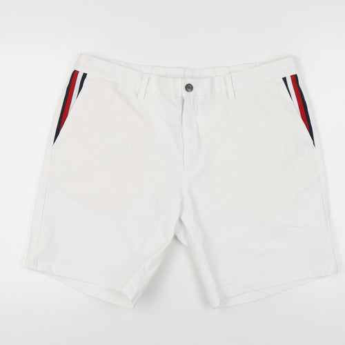 Tommy Hilfiger Men's White Chino Shorts Size 40