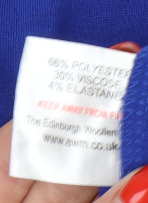 Isle Collection Women's Blue 3/4 Sleeve Top - Size L