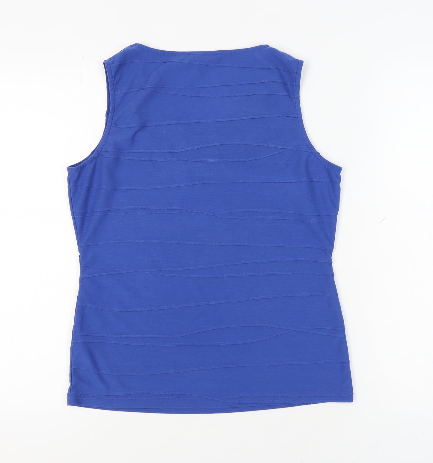 Marks and Spencer Women's Blue Tank Top Size 12