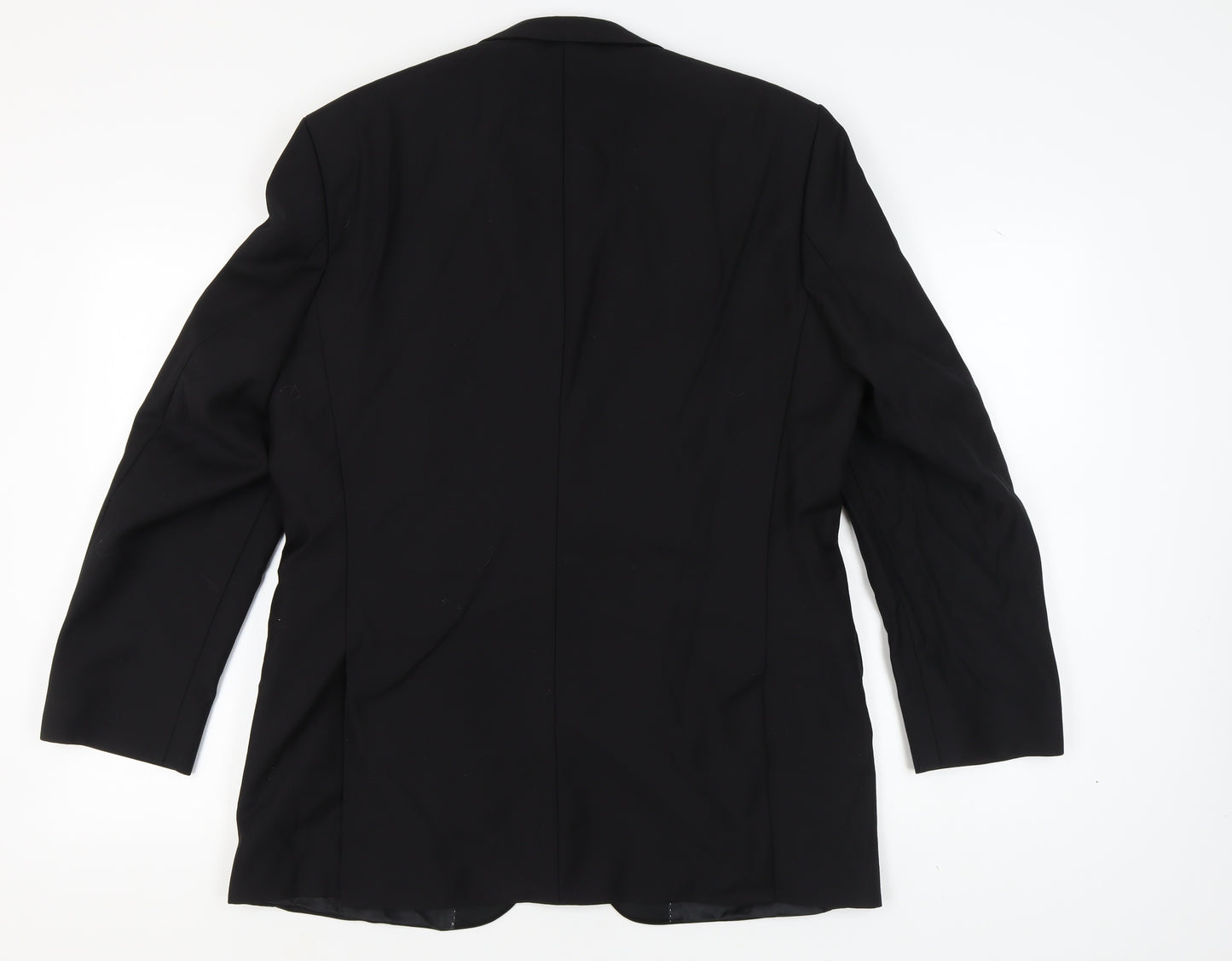 Jeff Banks Men's Black Regular Wool Tuxedo Blazer 42R Formal