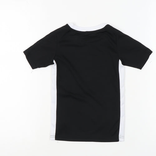 Sondico Boys Black T-Shirt, 3-4 Years, Casual Short Sleeve