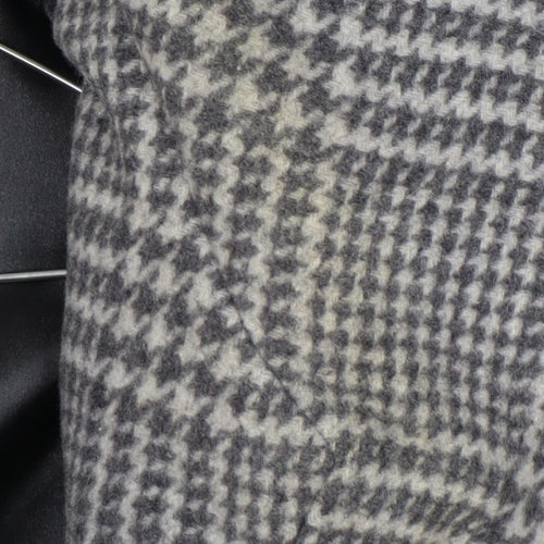 Eastex Women's Grey Wool Cashmere Coat, Size 16, Classic Style