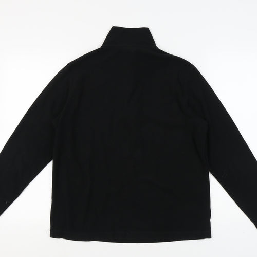 Gelert Men's Black Fleece Pullover, Size S