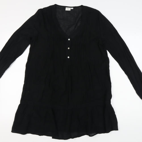 Jacqueline de Yong Black V-Neck Women's Dress Size 10