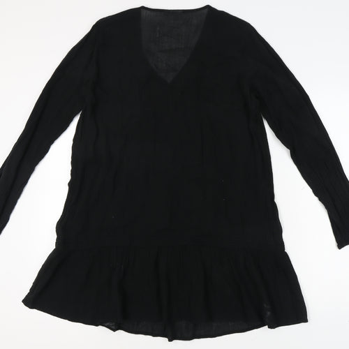 Jacqueline de Yong Black V-Neck Women's Dress Size 10