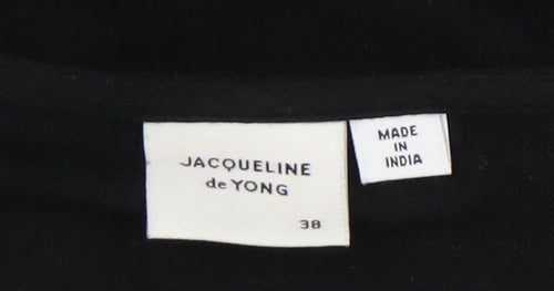 Jacqueline de Yong Black V-Neck Women's Dress Size 10