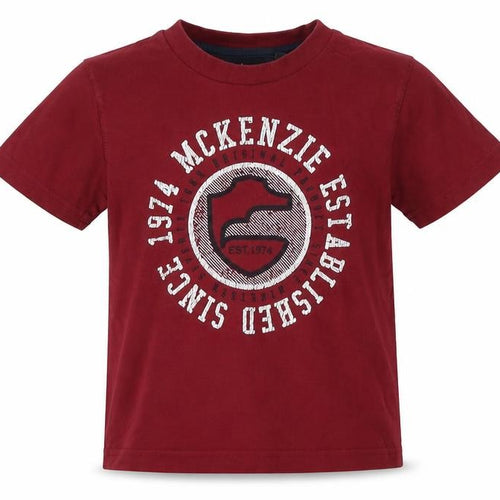 McKenzie Kids Red Graphic Print T-Shirt Size 5-6 Years
