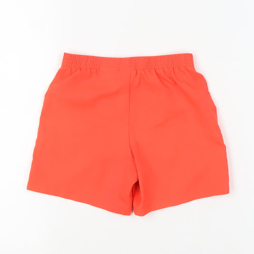 Nike Boys Orange Athletic Shorts Size 5-6 Years