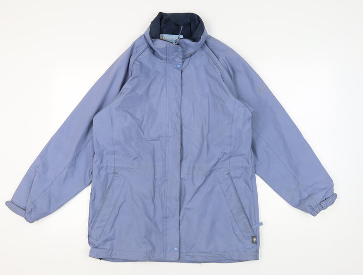 Regatta Women's Blue Waterproof Rain Coat Size 12