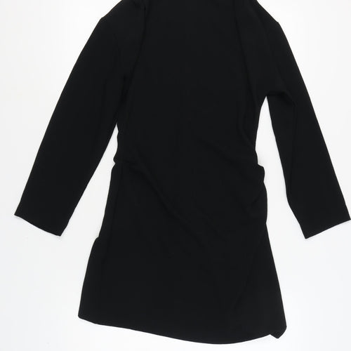 H&M Women's Black Dress Size S Long Sleeve