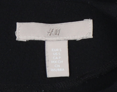 H&M Women's Black Dress Size S Long Sleeve