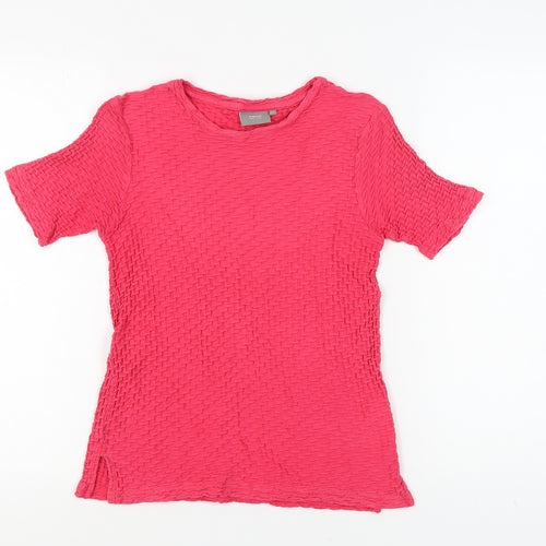 b.young Women's XS Red Basic Short Sleeve Top