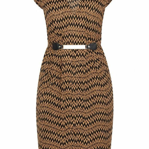 Mela London Women's Multicoloured Cap Sleeve Dress Size 10