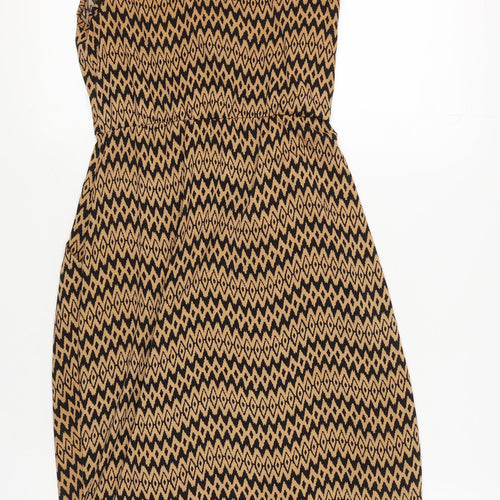 Mela London Women's Multicoloured Cap Sleeve Dress Size 10