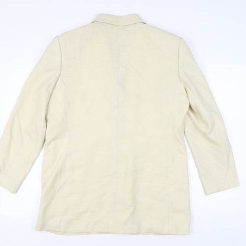 Viyella Women's Beige Blazer, Size 18, Notch Lapel
