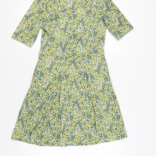 Next Women's Multicoloured Floral Dress Size 8