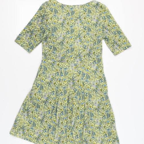 Next Women's Multicoloured Floral Dress Size 8