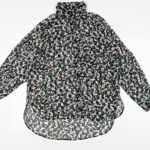 Next Women's Multicoloured Animal Print Blouse, Size 12