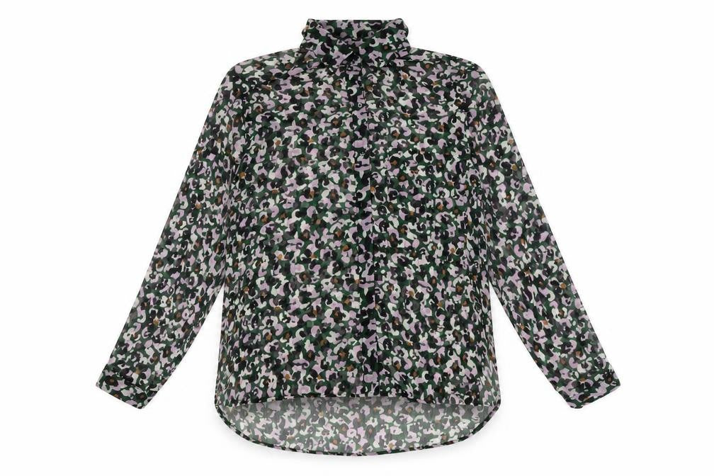 Front view of Next Women's Multicoloured Animal Print Blouse, size 12