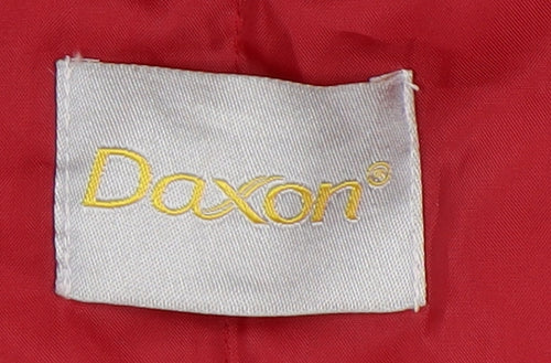 Daxon Women's Red Quilted Jacket, Size 12