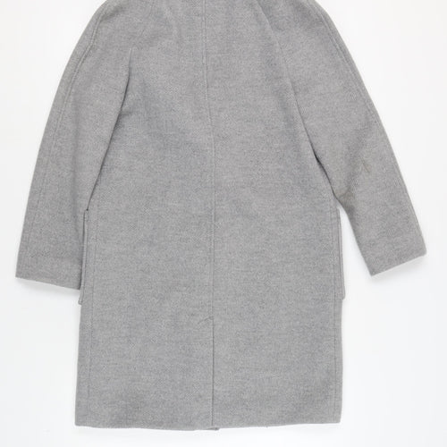 Marks and Spencer Women's Grey Overcoat Size 6