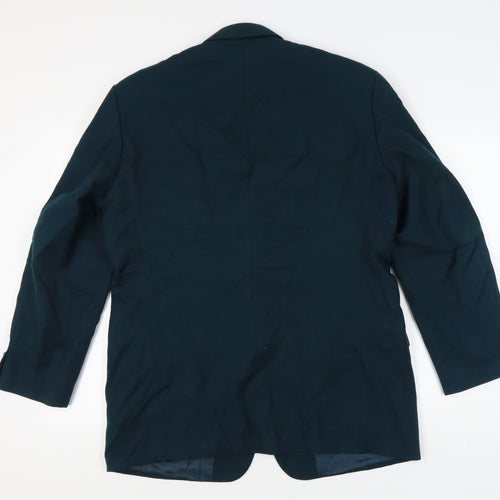Marks & Spencer Men's Blue Blazer, Mid-Length, 44