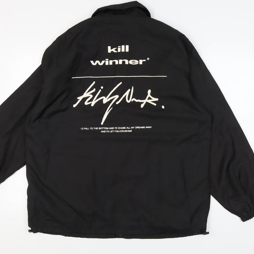 Killwinner Men's Black Basic Jacket XL Collared