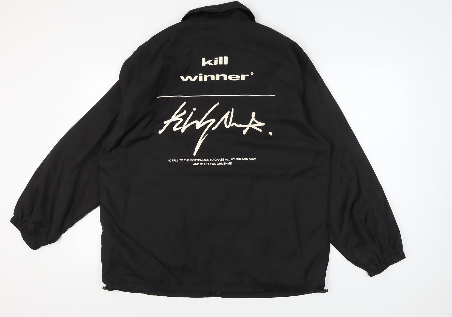 Killwinner Men's Black Basic Jacket XL Collared