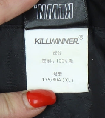 Killwinner Men's Black Basic Jacket XL Collared