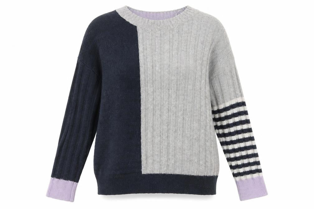 Front view of Marks & Spencer Women's Grey jumper M