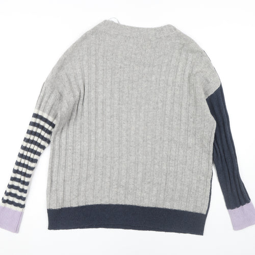 Marks and Spencer Women's Grey Pullover Jumper M