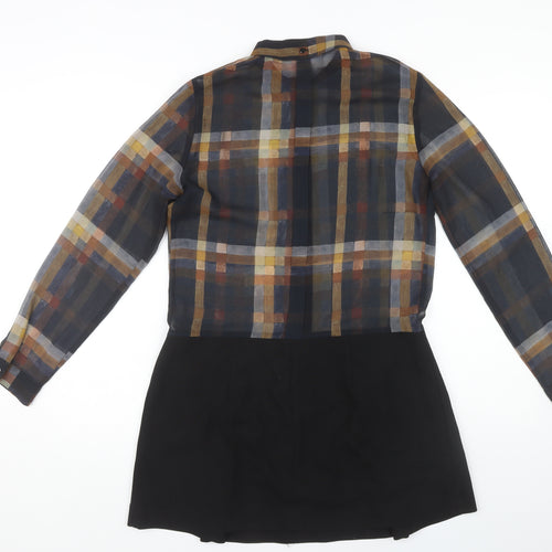 Zara Basic Women's Multicoloured Shift Dress Size 12